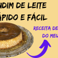 pudim de leite rapido e facil