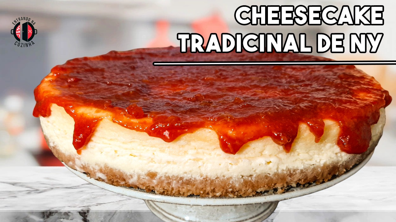 No momento você está vendo Como fazer Cheesecake New York, Tradicional