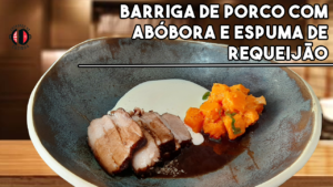 Leia mais sobre o artigo Barriga de porco com abóbora e espuma de requeijão defumado | Mestre do Sabor