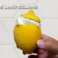 sorbet de limão siciliano